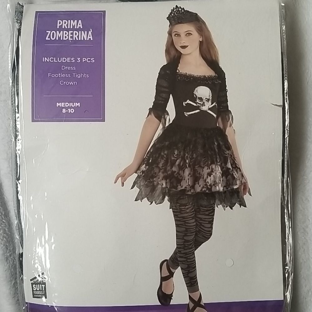 PRIMA ZOMBERINA NWOT COSTUME SZ M 8-10